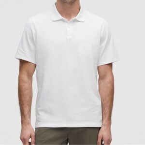 NWT - Lululemon Cotton Pique Short Sleeve Polo Shirt - Large